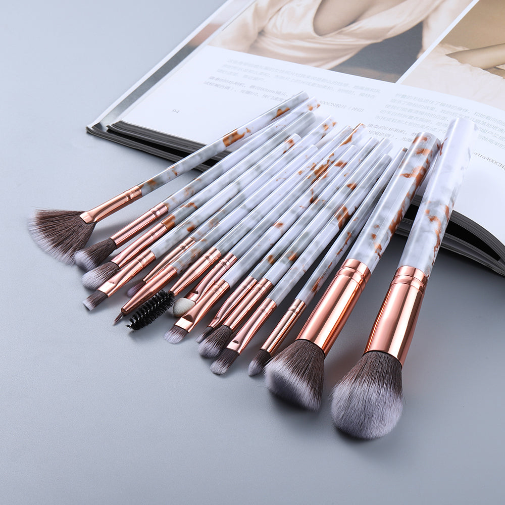 GlamourCraft™ 15pc Brush Collection