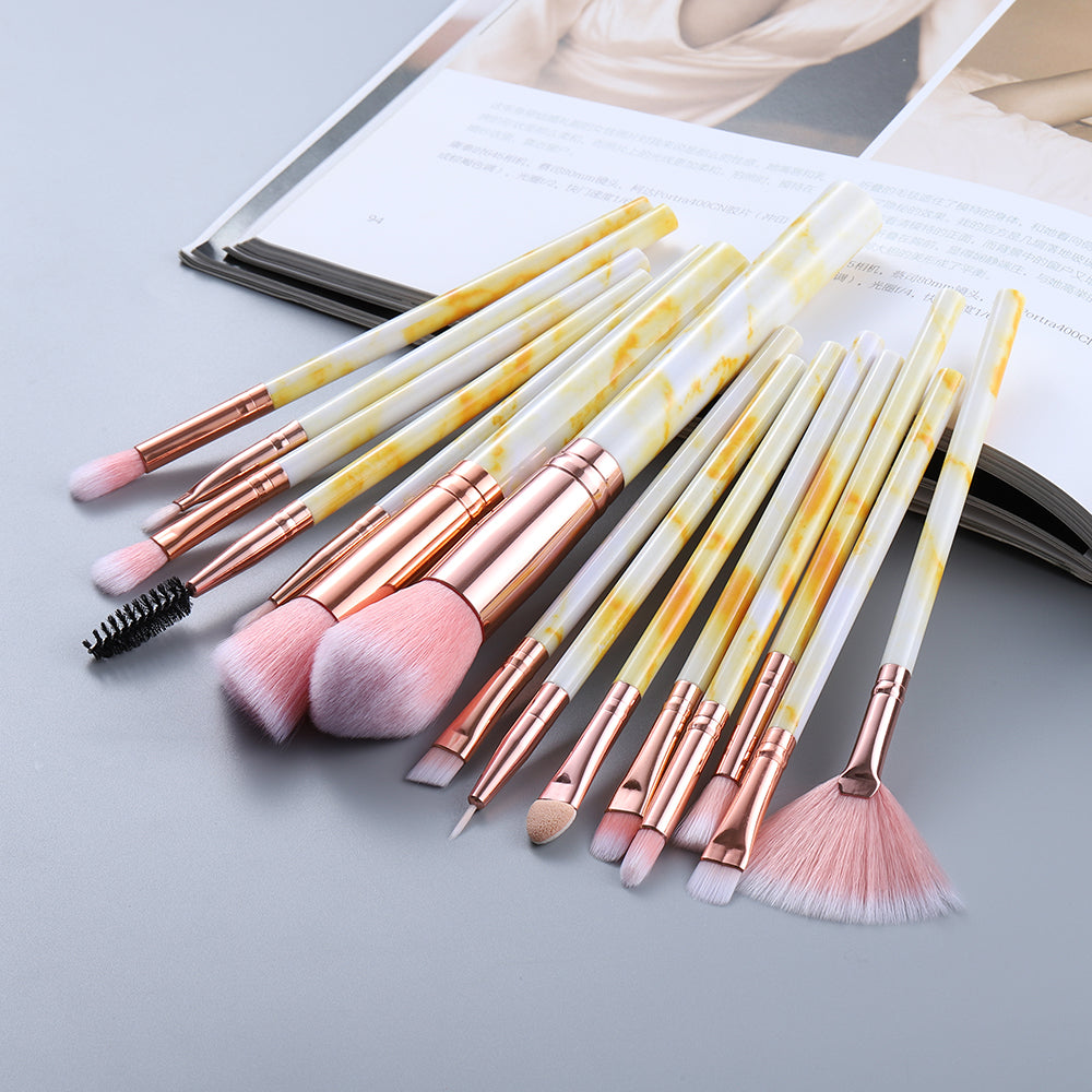 GlamourCraft™ 15pc Brush Collection