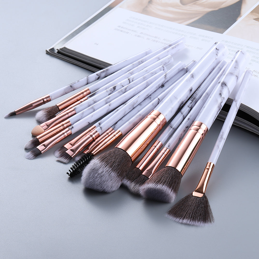 GlamourCraft™ 15pc Brush Collection