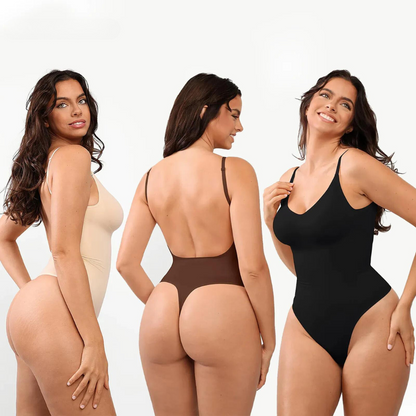 GlamourSculpt™ Shaper - Thong Bodysuit